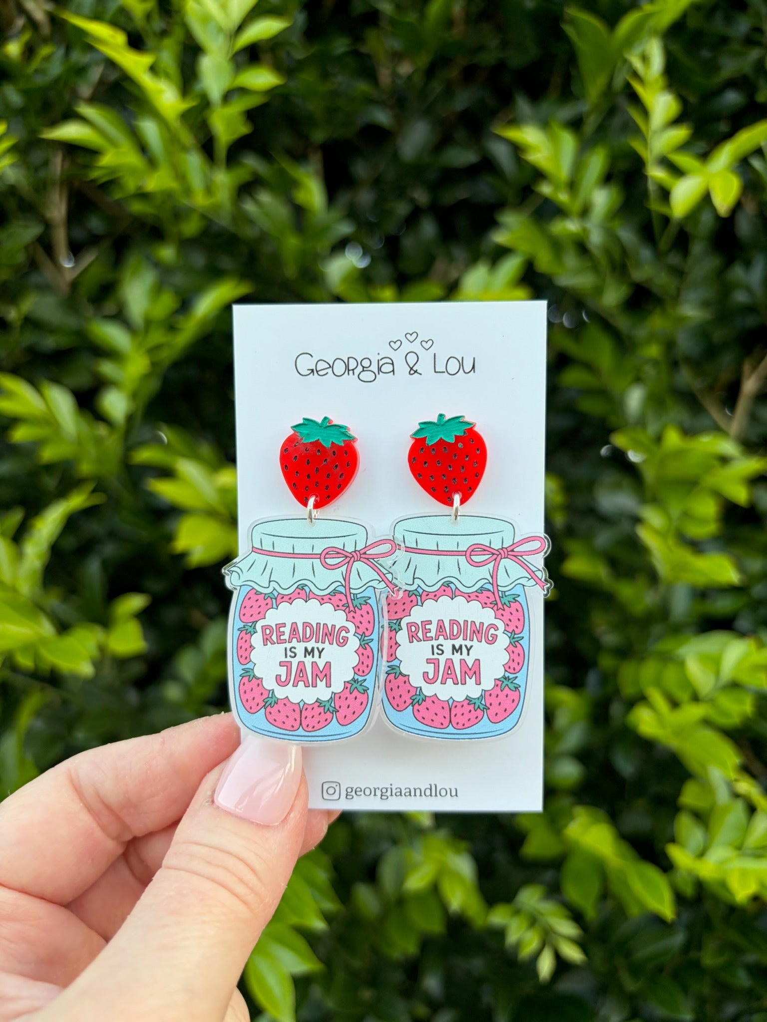 Bookish Earrings