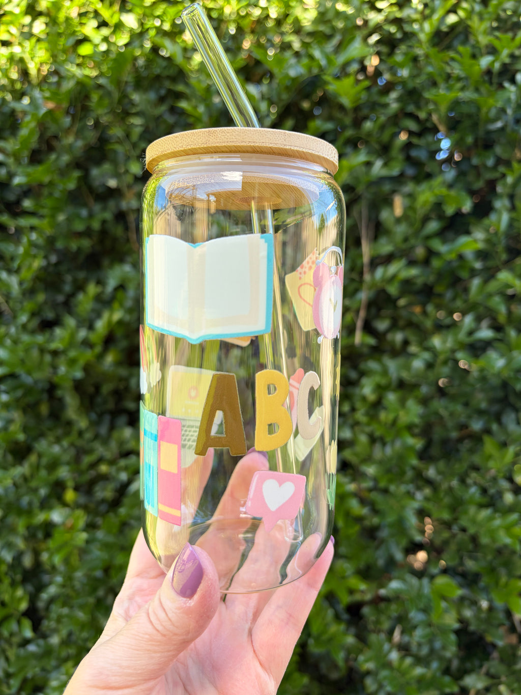 Lesson Plans & Iced Lattes Tumbler