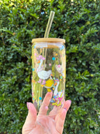 Goose & Glam Glass Tumbler