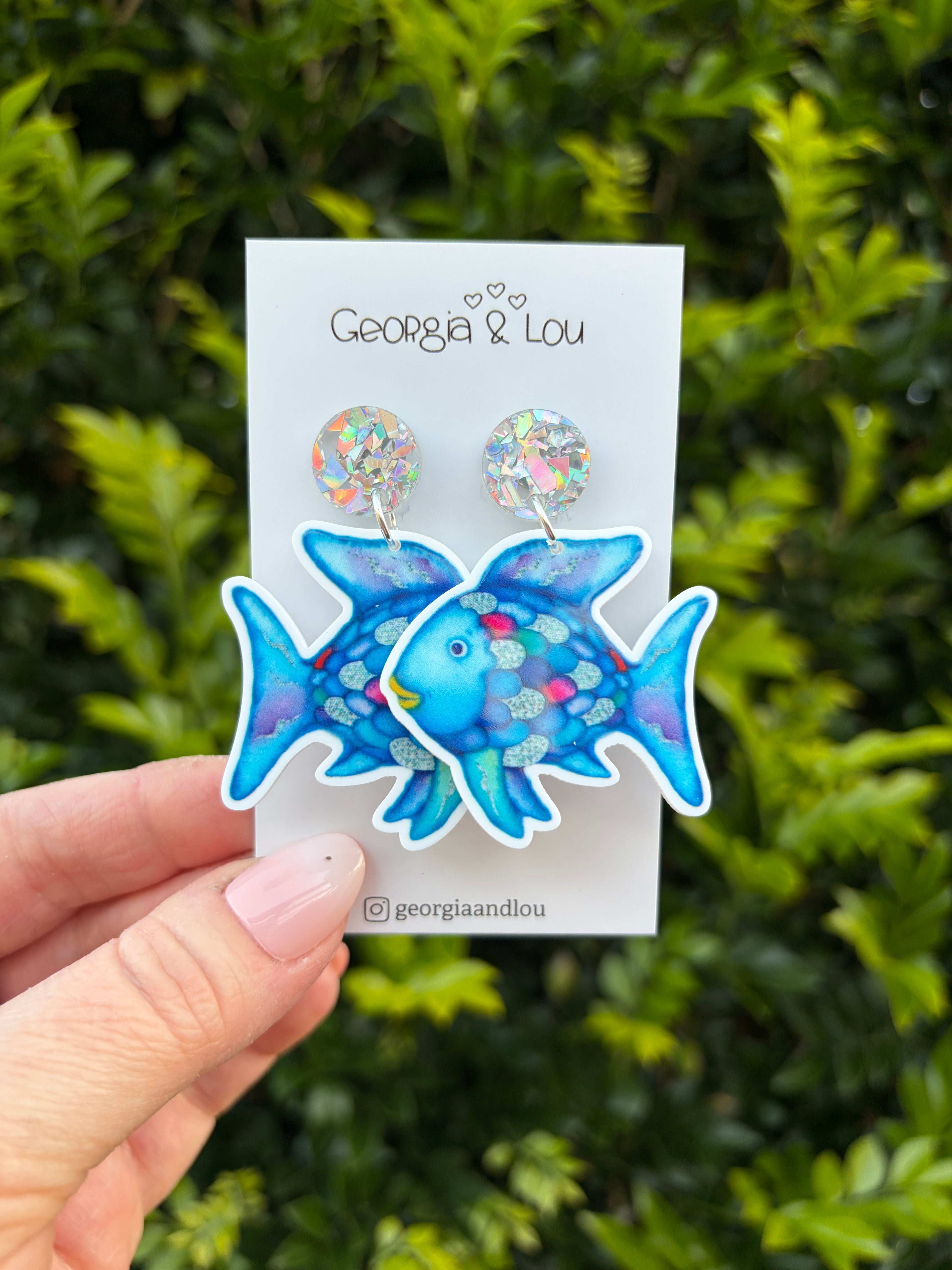 Rainbow Fish Earrings