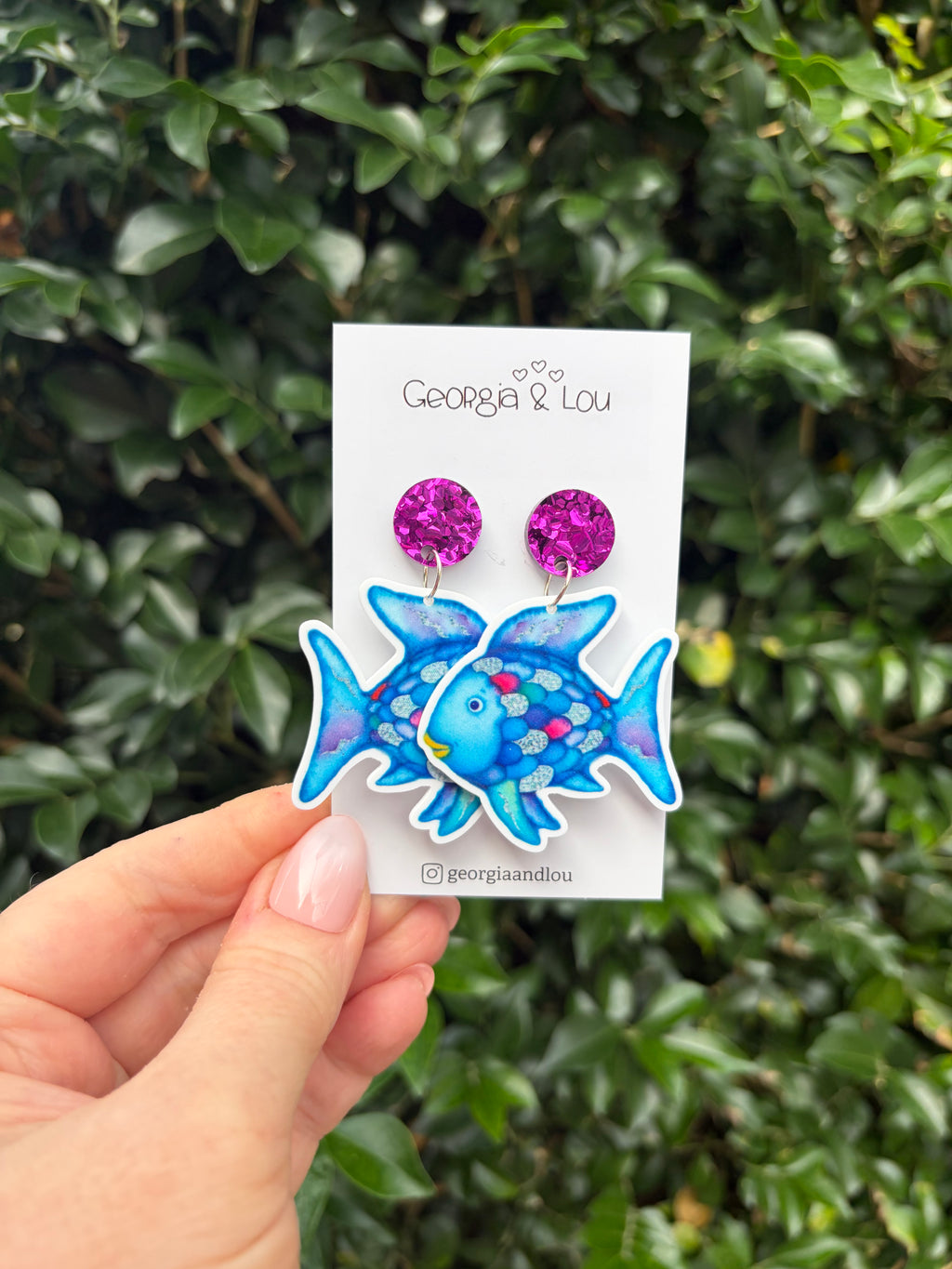 Rainbow Fish Earrings