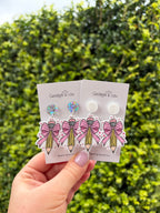 Bow-tiful Pencil Earrings