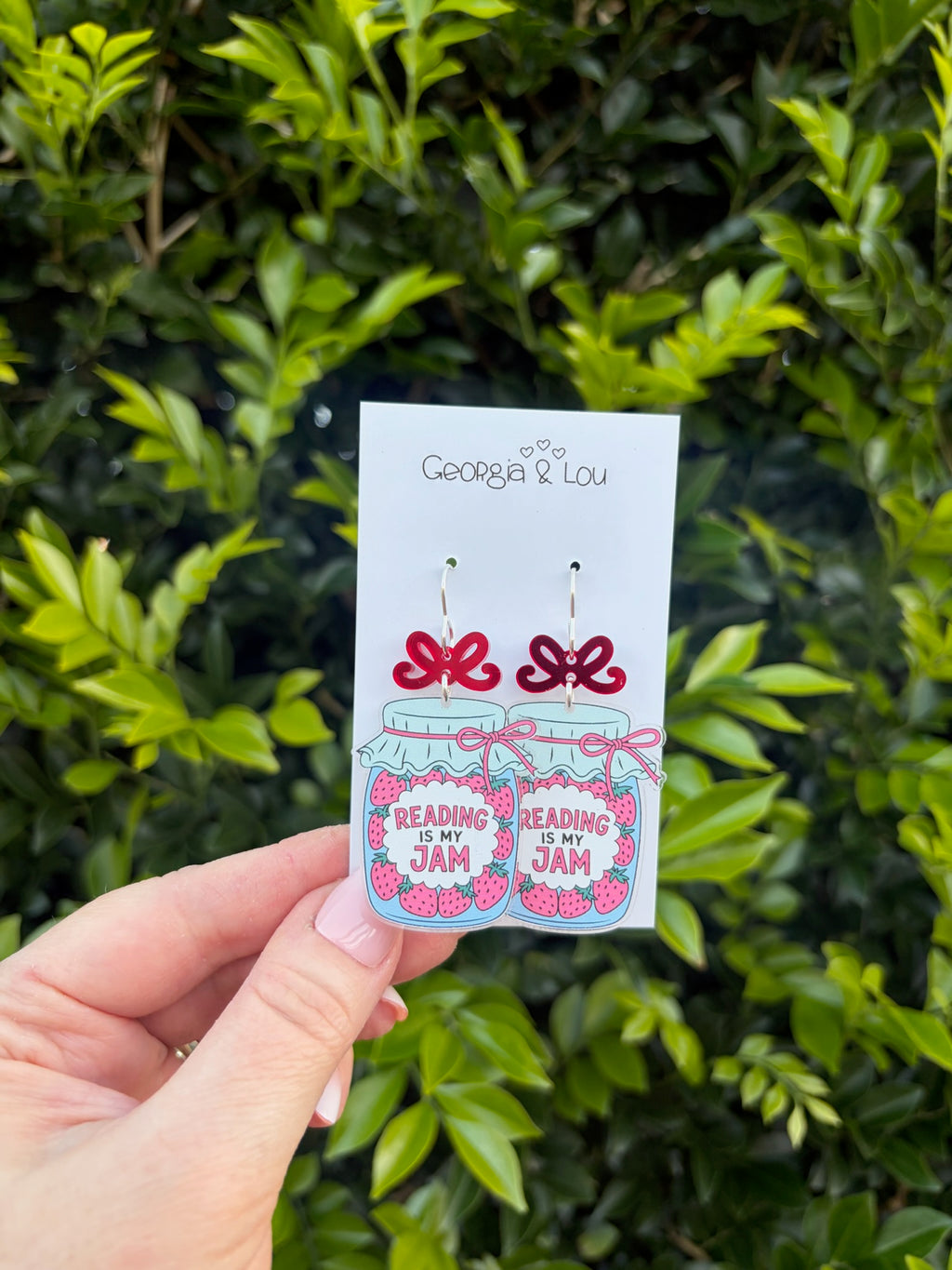 Reading Is My Jam Earrings