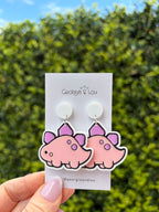 Stegosaurus Earrings