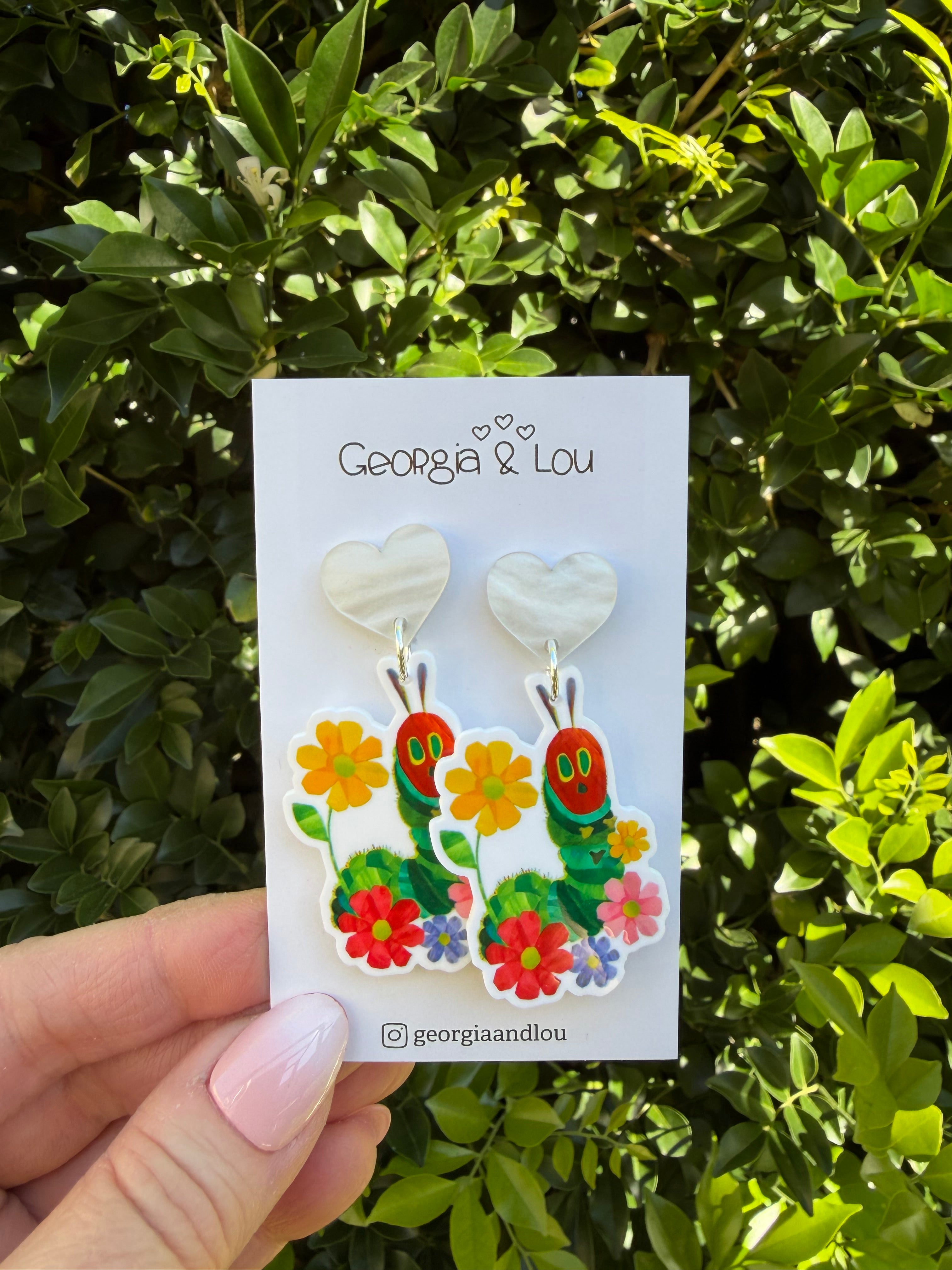 Caterpillar Earrings