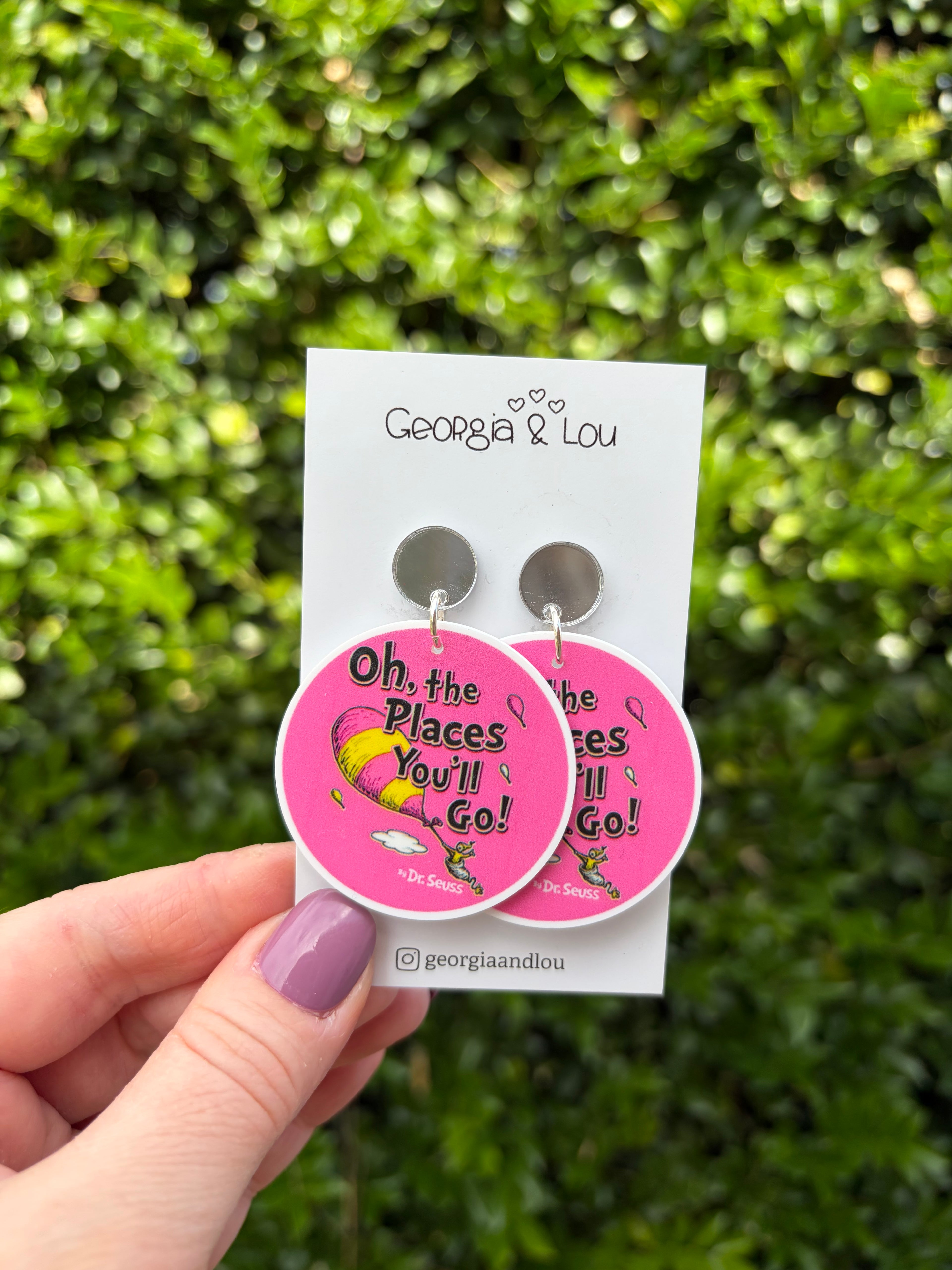 Oh The Places You’ll Go Earrings