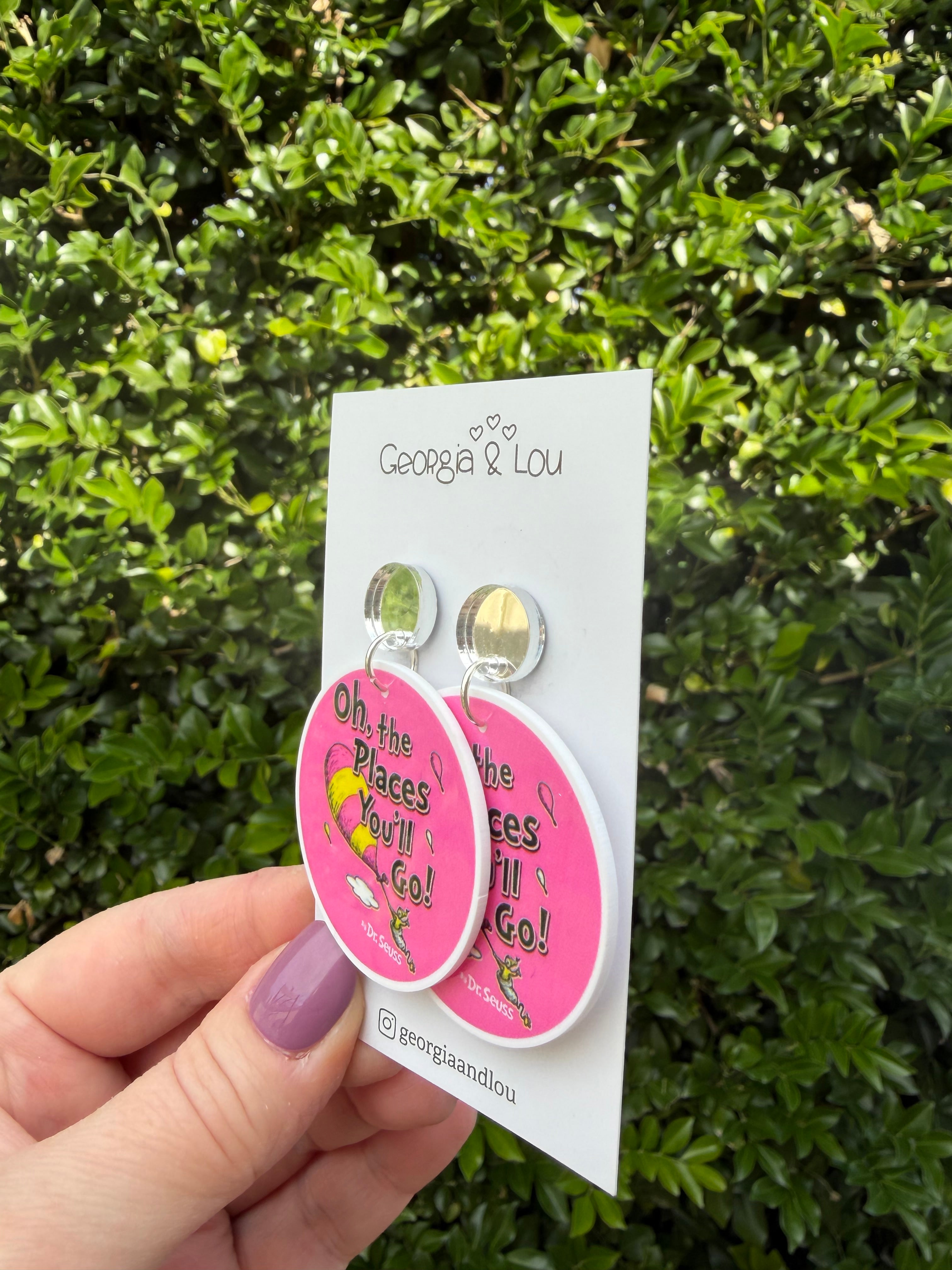 Oh The Places You’ll Go Earrings