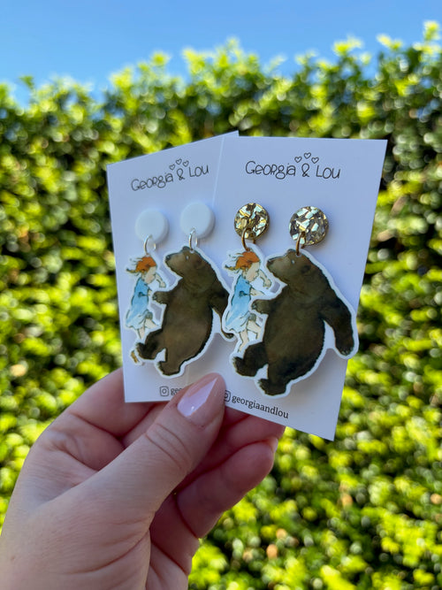 Bear Hunt Earrings