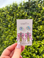 Bow-tiful Pencil Earrings