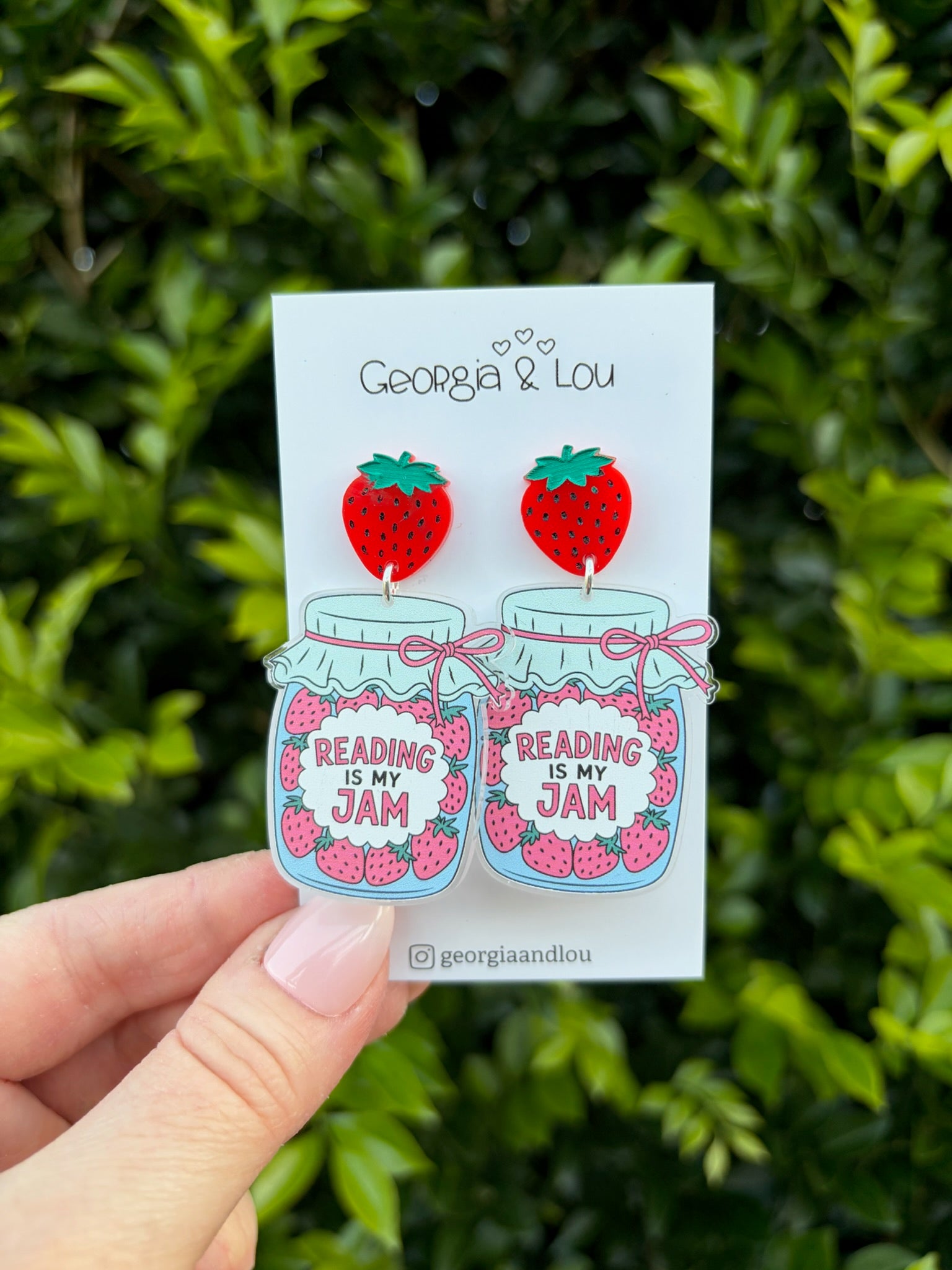 Reading Is My Jam Earrings