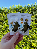 Bear Hunt Earrings