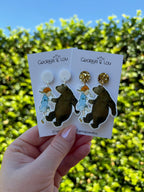 Bear Hunt Earrings
