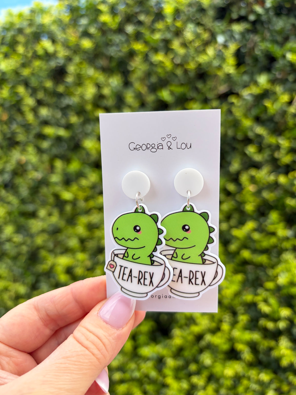 TEA-Rex Earrings