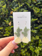 Desert Bloom Cactus Earrings