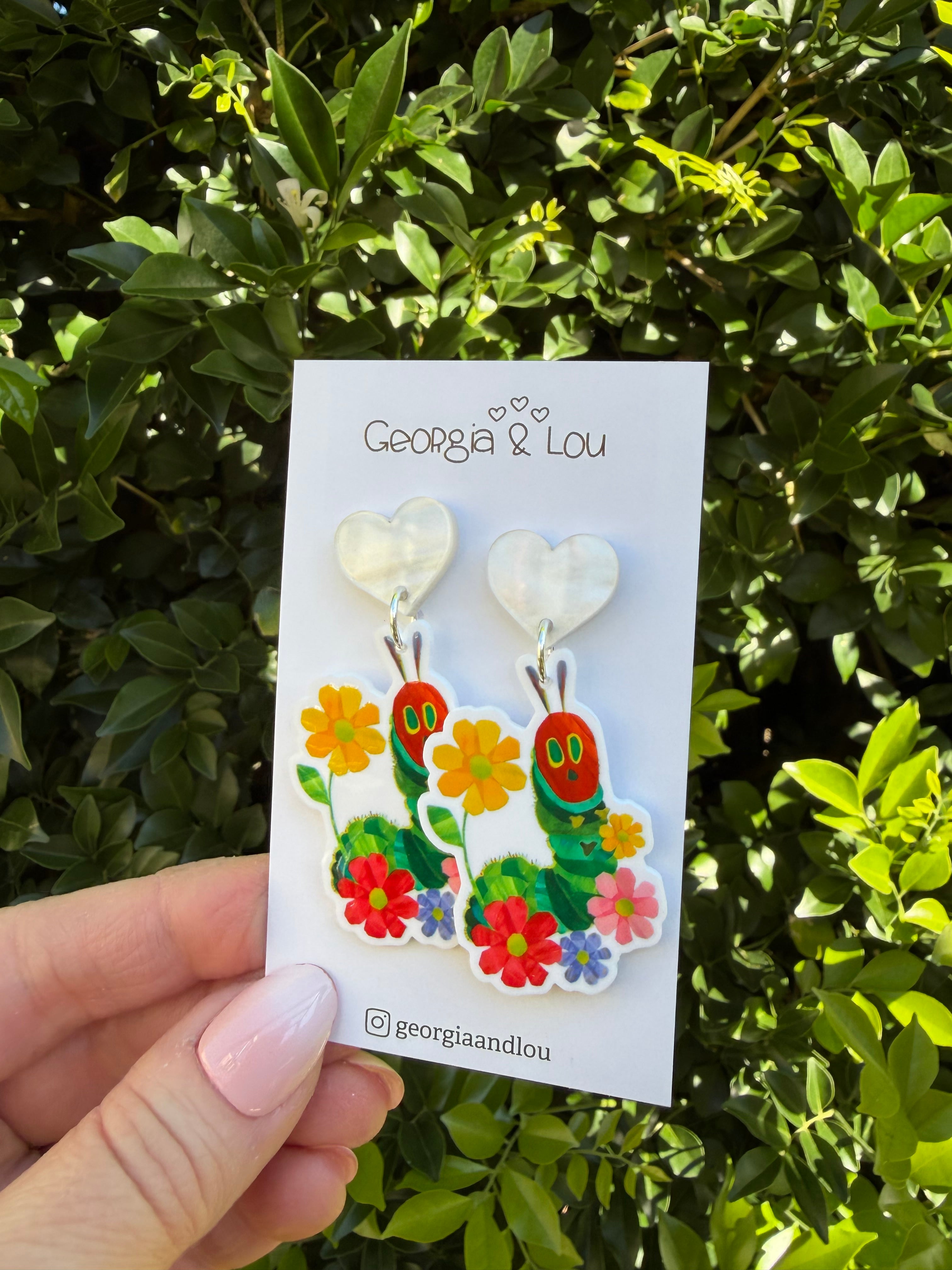 Caterpillar Earrings