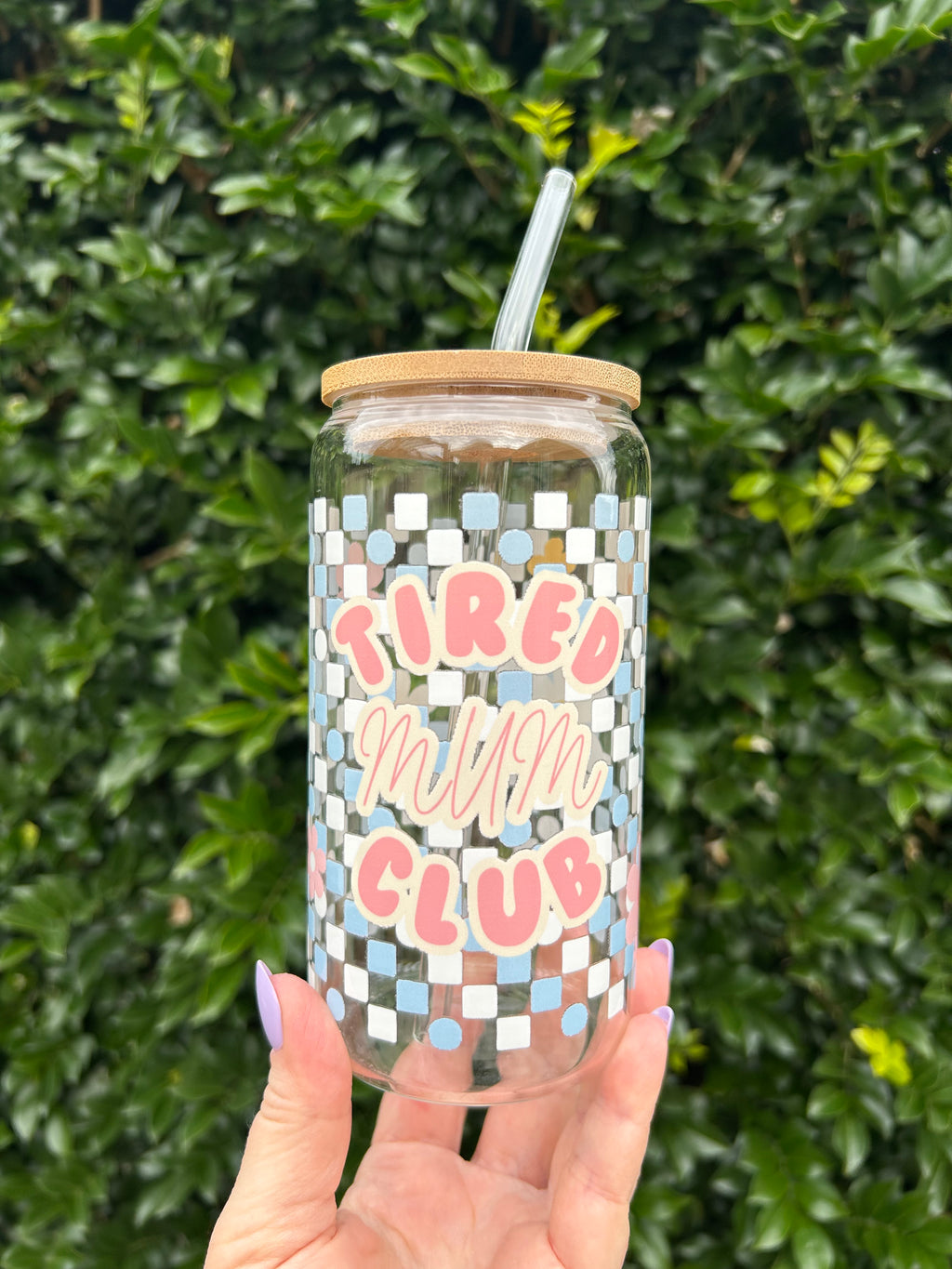 Tired Mum Club Tumbler #1