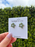 Organic Flower Studs