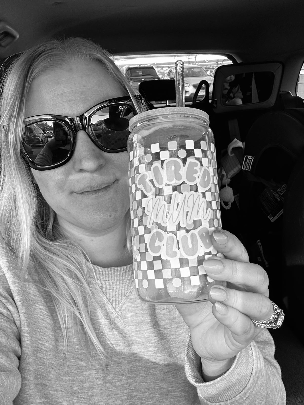 Tired Mum Club Tumbler #1