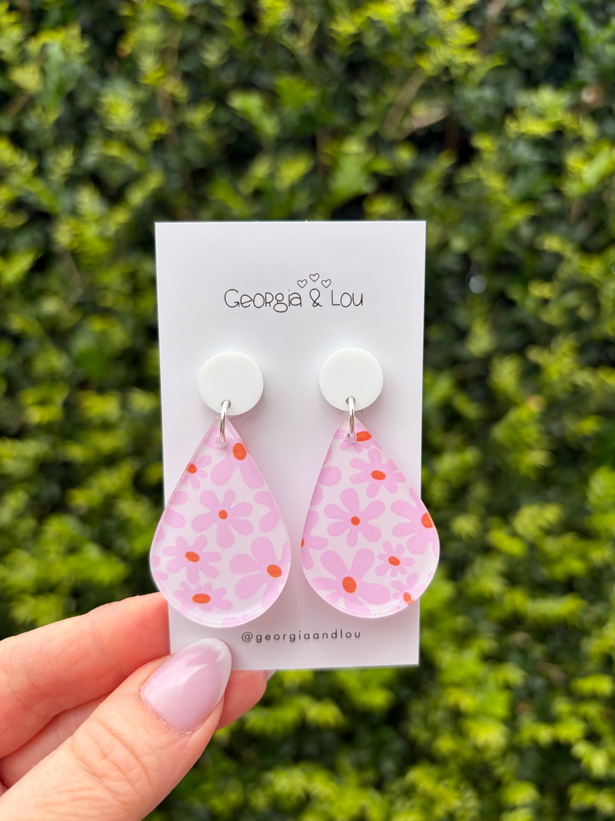 Petal Pop Teardrop Earrings