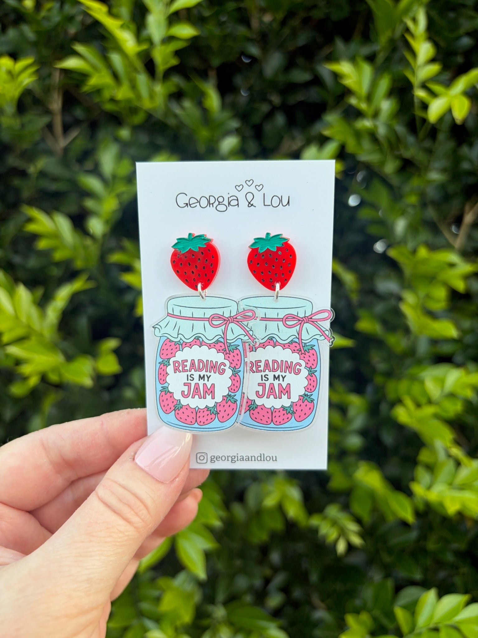 Reading Is My Jam Earrings