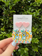 100 Days of School Earrings
