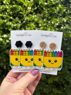 Better Together Crayon Earrings