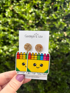Better Together Crayon Earrings