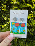 Lorax Inspired Earrings 2