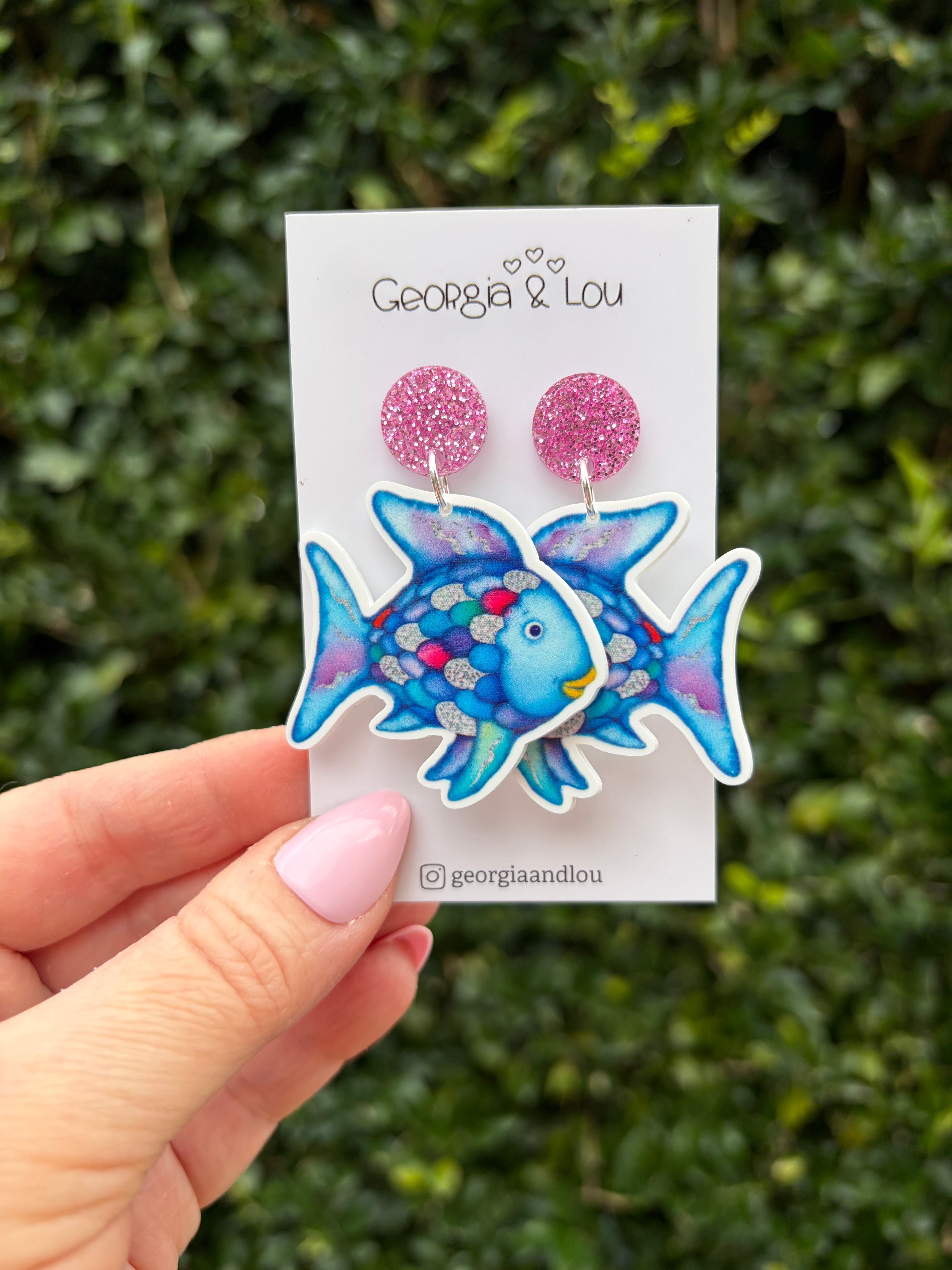 Rainbow Fish Earrings