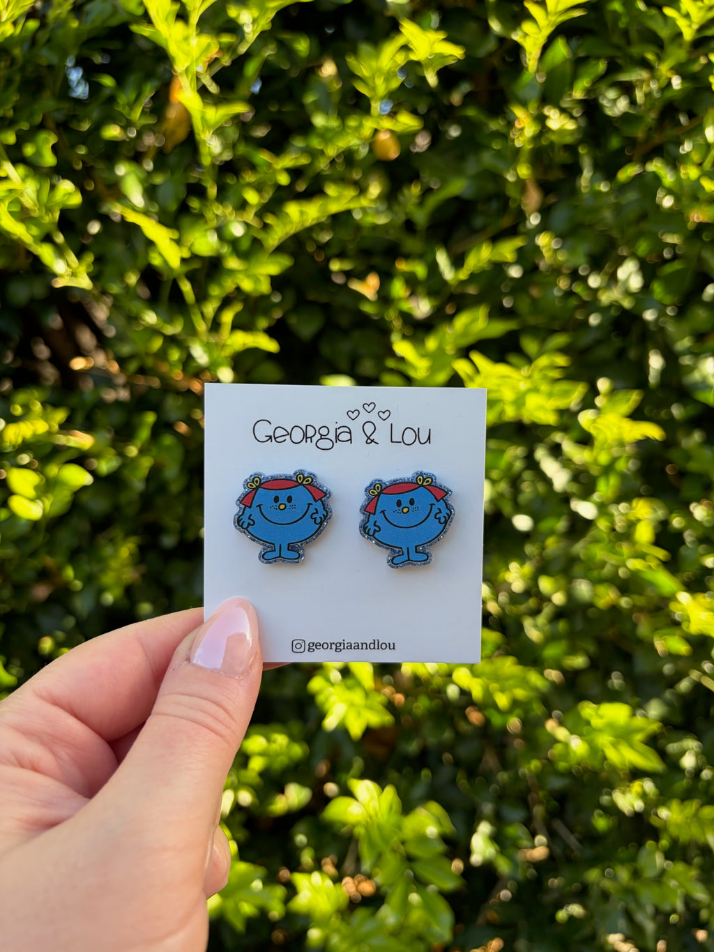 Miss Inspired Character Stud Earrings