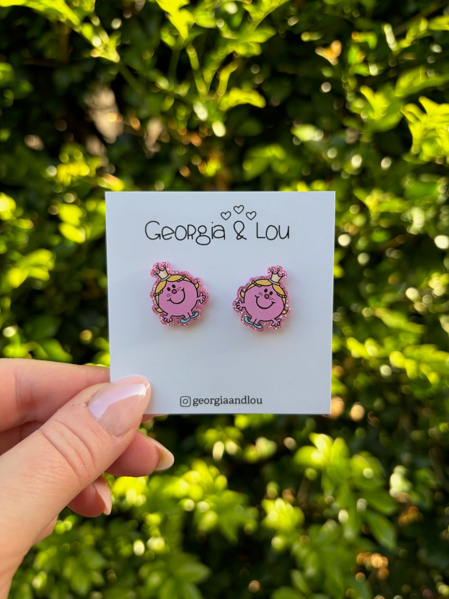 Miss Inspired Character Stud Earrings