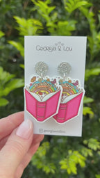 Reading Is Magic Earrings