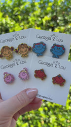 Miss Inspired Character Stud Earrings
