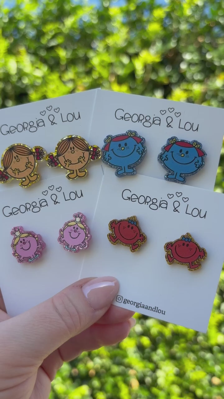 Miss Inspired Character Stud Earrings