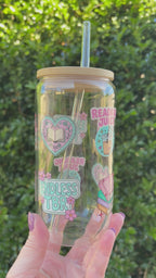 Reading Juice Glass Tumbler