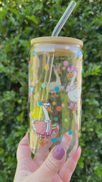 Goose & Glam Glass Tumbler