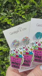 Bucket Filler Earrings