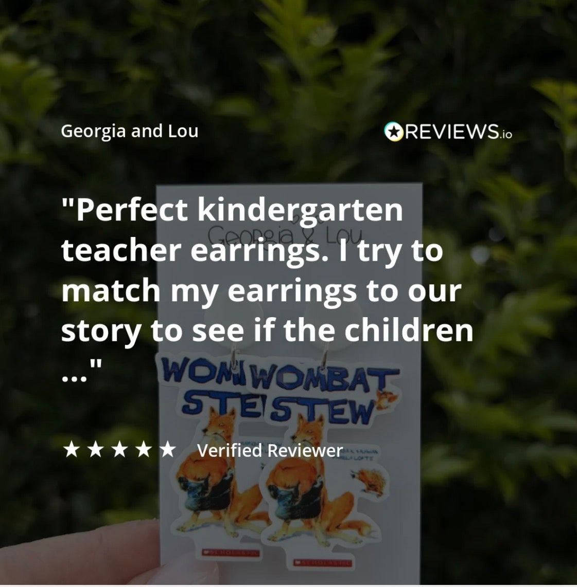 Customer review graphic